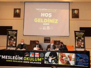 Çekmeköy’de ‘Mesleğim Okulum Projesi’ İçin İmzalar Atıldı