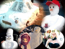 Rize'de Kardan Adam Zamanı