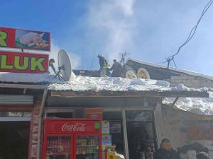 Erciş’te İş Yeri Yangını