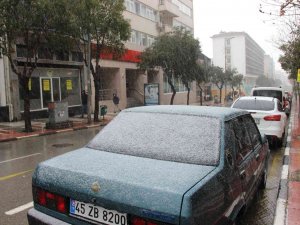 Manisa’da Kar Yağışı Başladı