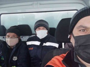 Afad Yolda Kalan Vatandaşların Yardımına Koştu