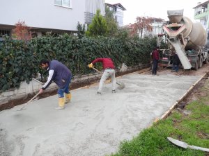 Merkezefendi’de Üst Yapı Çalışmaları Devam Ediyor