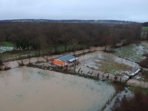 Sinop’ta Dere Taştı, Tarım Arazileri Sular Altında Kaldı