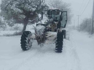 Yalova’da Ekiplerin Kar Mesaisi