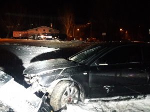 Buzlanma Kazaya Neden Oldu: 1 Yaralı