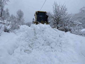 Bartın’da Kar Kalınlığı 1,5 Metreye Ulaştı