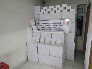 Ankara’da 5 Ton 935 Kilogram Tütün Ve 823 Bin Adet Makaron Ele Geçirildi