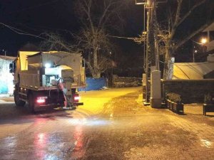İ̇zmir’de Kar Ve Buzla Mücadele