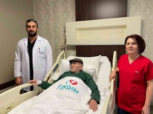 Tedavi Olmak İçin Aydın’dan Tekden Hastanesi’ne Geldi