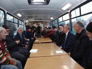 Meram Belediyesi Mobil Taziye Aracı Vatandaşların Zor Günlerinde Hizmet Veriyor