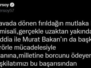 Bakan Yardımcısı Ersoy’dan Chp’li Bakan’a Yanıt: “Mehmetçiğin Dini İnanç Ve İbadetleri Üzerinden Yıpratılmasına Asla İzin Verilmeyecektir”