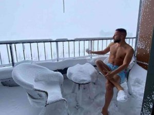 Yasin Öztekin’den İlginç Kar Paylaşımı