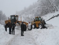 Rize'de 130 Köy Yolu Kapalı