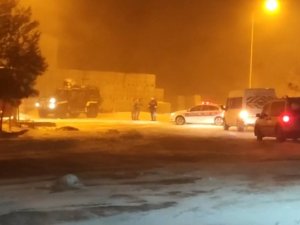 Mazıdağı-derik Yolu Tipi Nedeniyle Ulaşıma Kapatıldı