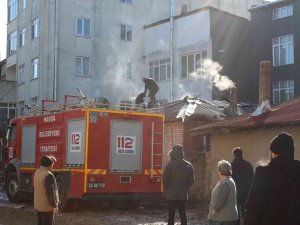 Edirne’de Bacada Çıkan Yangın Korkuttu