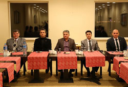 Rize'de 10 Ocak İdareciler Günü Yemeği Düzenlendi