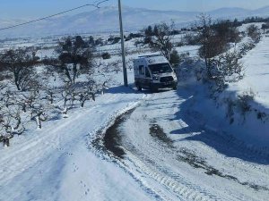 Belediye Ekipleri Korona Hastası Genç Kadın Seferber Oldu