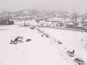 Balıkesir’de Kar Şenliği