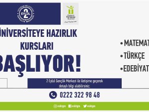 Tepebaşı’nda Üniversiteye Hazırlık Kursları Başlıyor