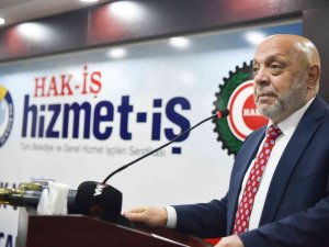 Hak-i̇ş Genel Başkanı Arslan: “Chp Ve Hdp’li Belediyelerin Sendikamıza Operasyonlarını Asla Unutmayacağız”