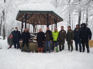 Hayvanlar İçin Doğaya Yem Bırakıldı