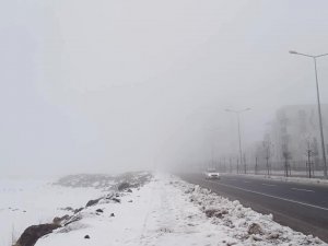 Kar Yağışı Sonrası Sis Diyarbakır’ı Esir Aldı, Uçak Seferleri İptal Oldu