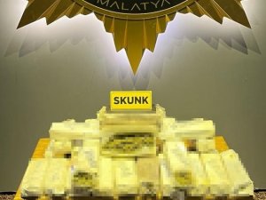 Malatya’da 4 Kilo 350 Gram Skunk Ele Geçirildi