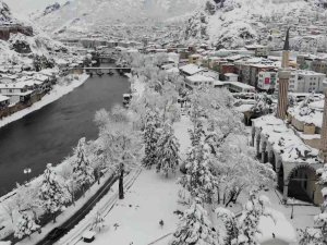 Amasya’da Kartpostallık Kış Masalı