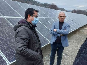 Başkan Altıkulaç, Ges Santralini İnceledi