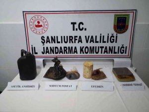 Uyuşturucu Yapımında Kullanılan Malzemeler Ele Geçirildi