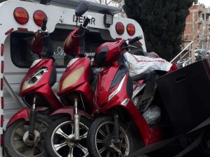 Şüphe Üzerine Durdurulan Şahıs Elektrikli Bisiklet Hırsızı Çıktı