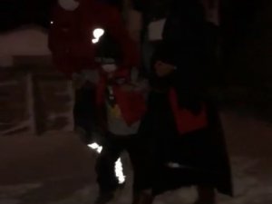 Bingöl’de Umke, 7 Yaşındaki Çocuk İçin Karlı Yolları Aştı