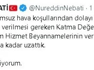 Vergi Ödemelerinin Süreleri Ay Sonuna Kadar Uzatıldı