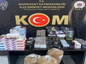 Antalya’da 2 Bin 340 Adet İçi Tütünle Doldurulmuş Sahte Sigara Ele Geçirildi