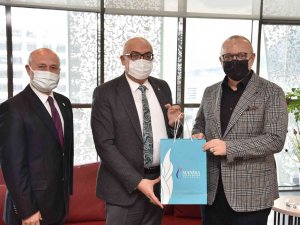 Rektör Ataç, Desteklerinden Dolayı Başkan Ergün’e Teşekkür Etti