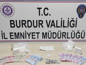 Burdur Polisinden 400 Bin Liralık Kokain Oerasyonu