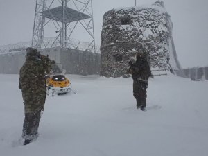 Mehmetçikten Eksi 39 Derecede 7 Metre Kar Kalınlığında Vatan Görevi