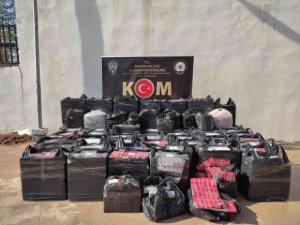 Mardin’de 61 Bin 850 Adet Kaçak Sigara Ele Geçirildi