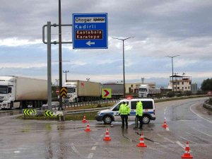 Tag Otoyolu Gaziantep Yönü Trafiğe Kapatıldı
