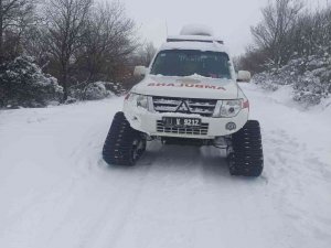 Yoğun Kar Yağışı 112’ye Engel Değil