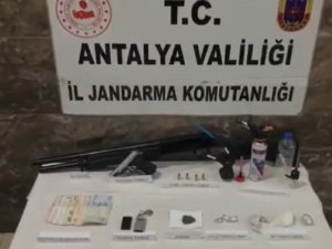 Alanya’da Uyuşturucu Tacirine Operasyon