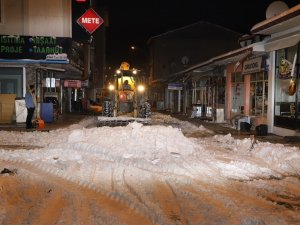 Kar Yığınları Şehir Merkezi Dışına Taşınıyor