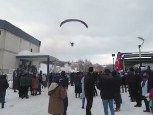 Giresun’da Kar Festivali Renkli Görüntülere Sahne Oldu
