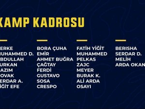 Fenerbahçe’nin Antalya Kamp Kadrosu Açıklandı