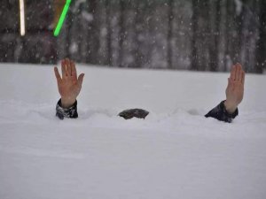 Ordu’da Kar Kalınlığı İnsan Boyuna Ulaştı