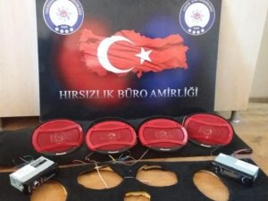 Ses Sistemi Çalan Şahıslar Kıskıvrak Yakalandı