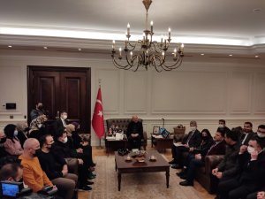 İ̇çişleri Bakanı Soylu, Gönül Radyosu Çalışanlarını Kabul Etti