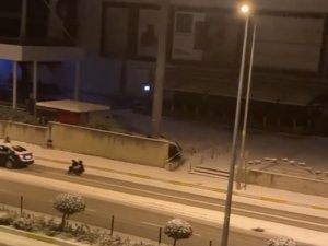 Balıkesir’de Kar Maceraları Kameralara Yansıdı