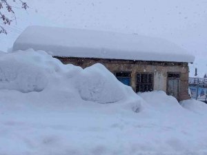 Tunceli’de Ev Ve Arabalar Kara Gömüldü