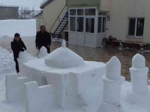 Kardan Yapılan Ayasofya Camii Hayran Bıraktı